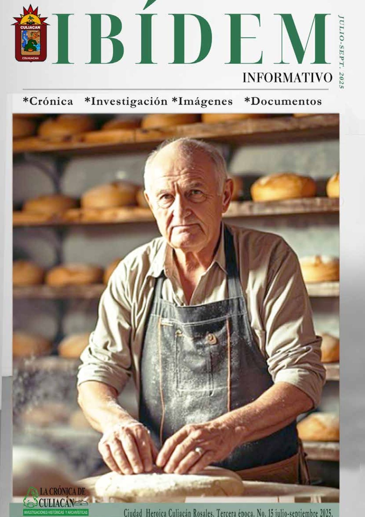 PRESENTACIÓN DE LA REVISTA ÍBIDEM INFORMATIVO NO. 15